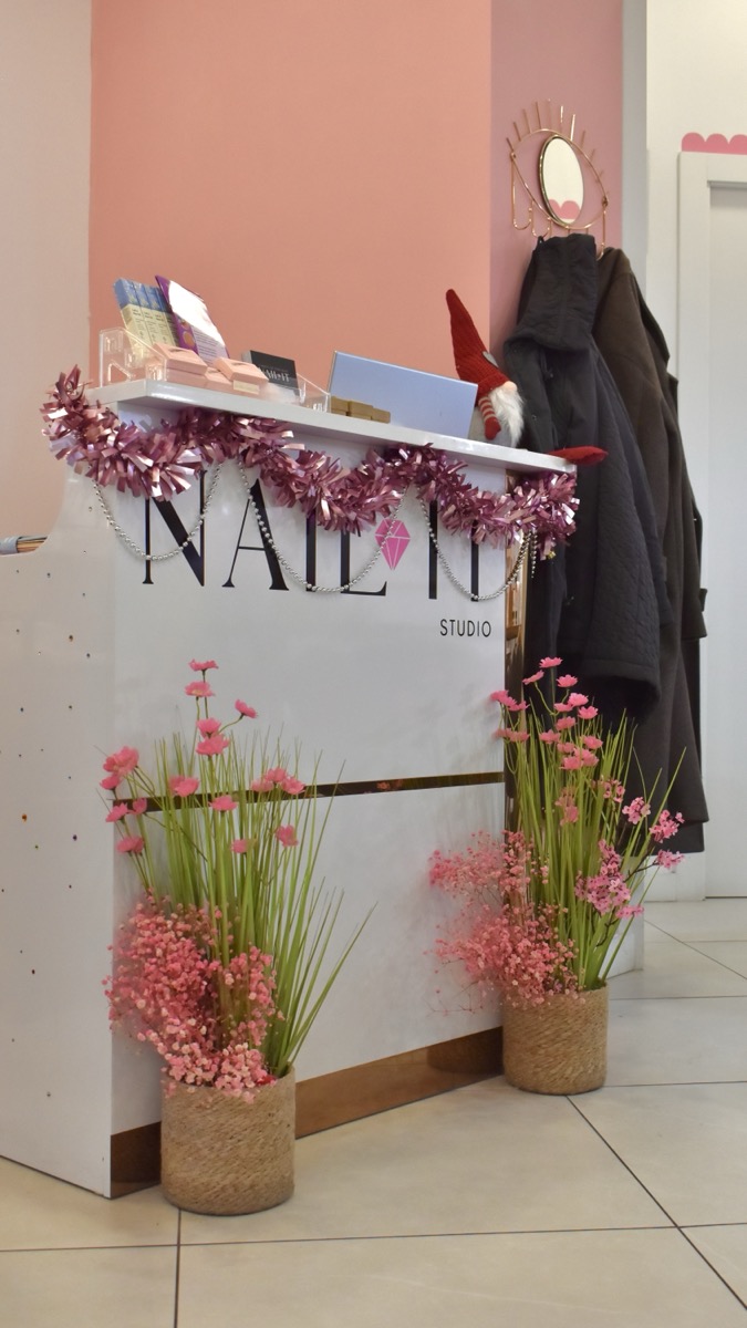 Salón Nail It Studio interior