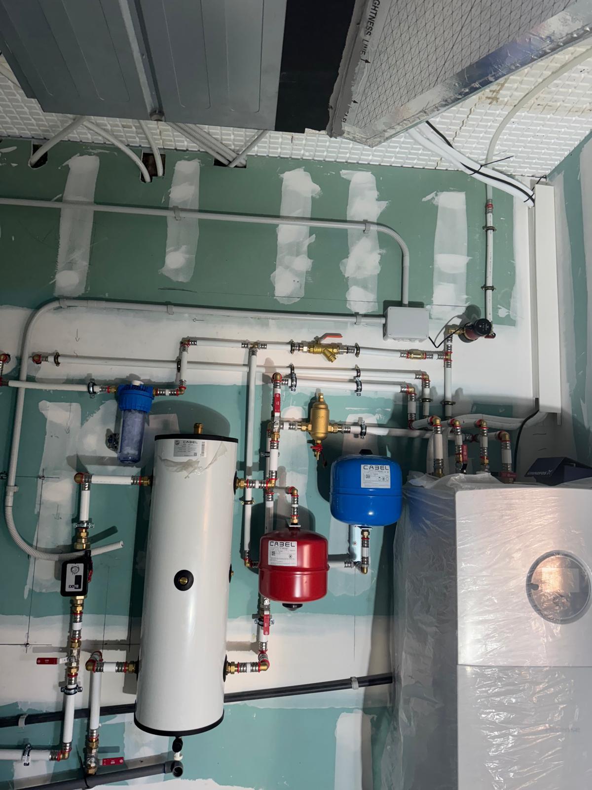Instalación de aerotermia EnerNova en chalet de Terrassa