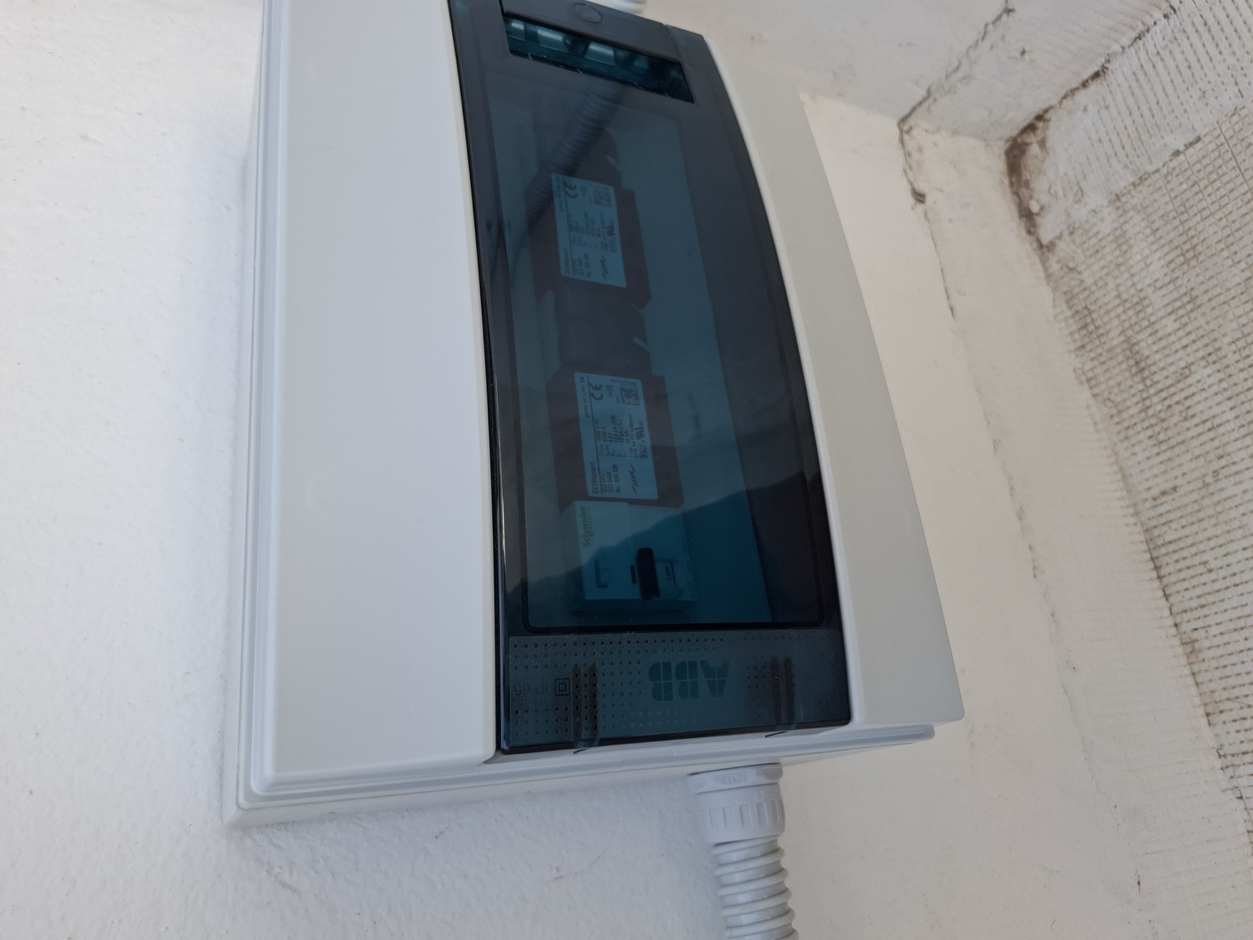 ABB and Schneider DC protection enclosure