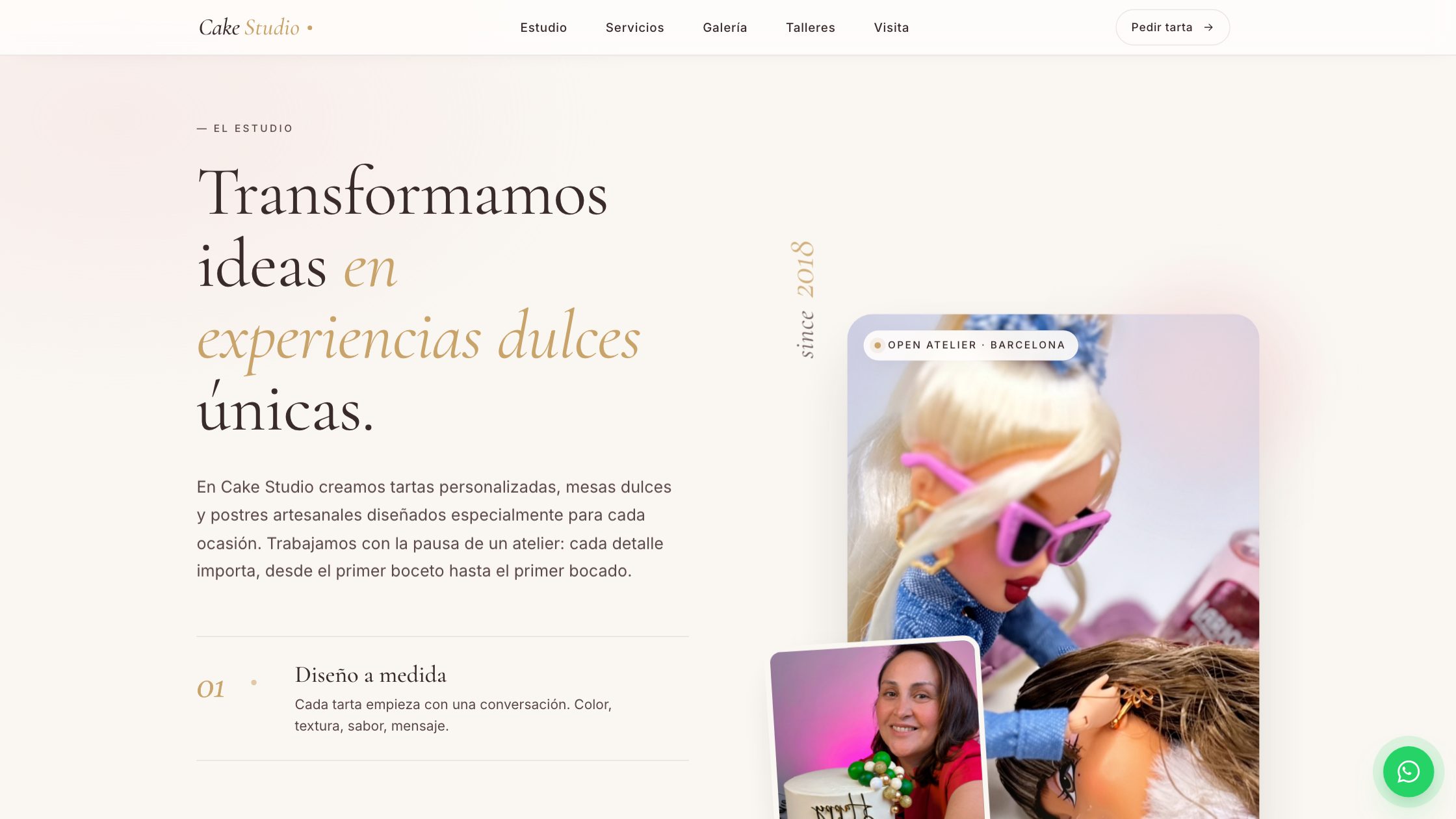 Cake Studio Barcelona — vista del proyecto