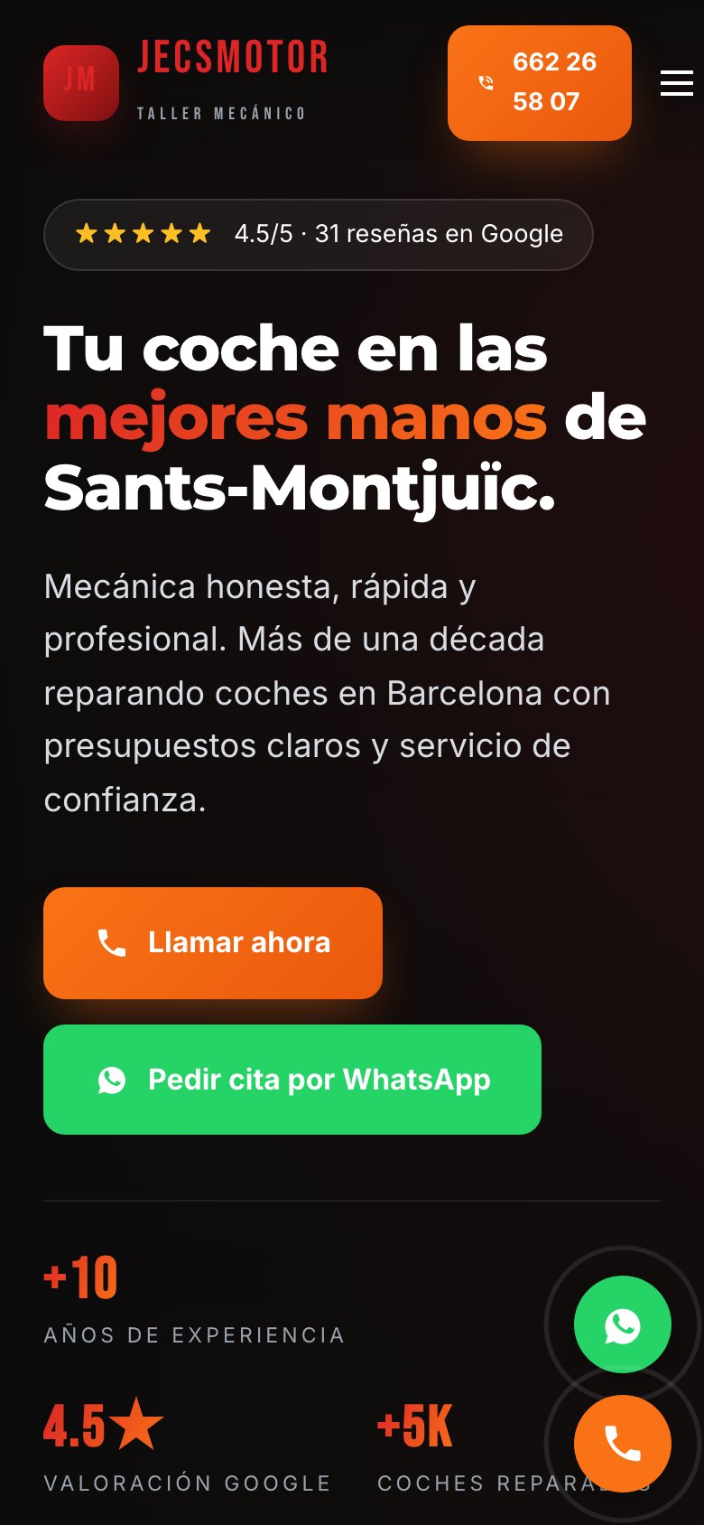 JECSMOTOR en móvil