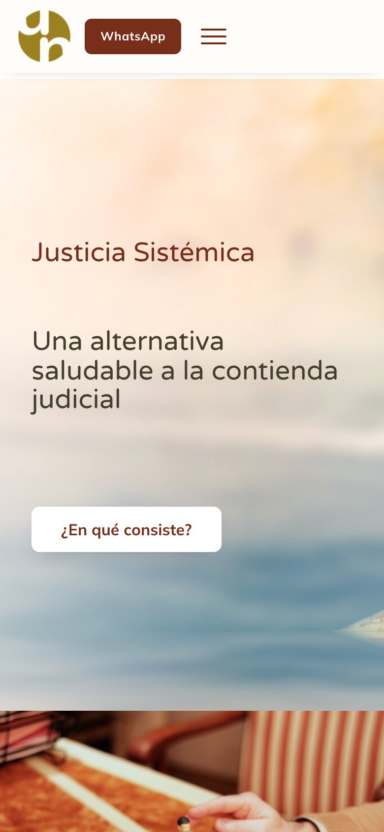 Justicia Sistémica en móvil