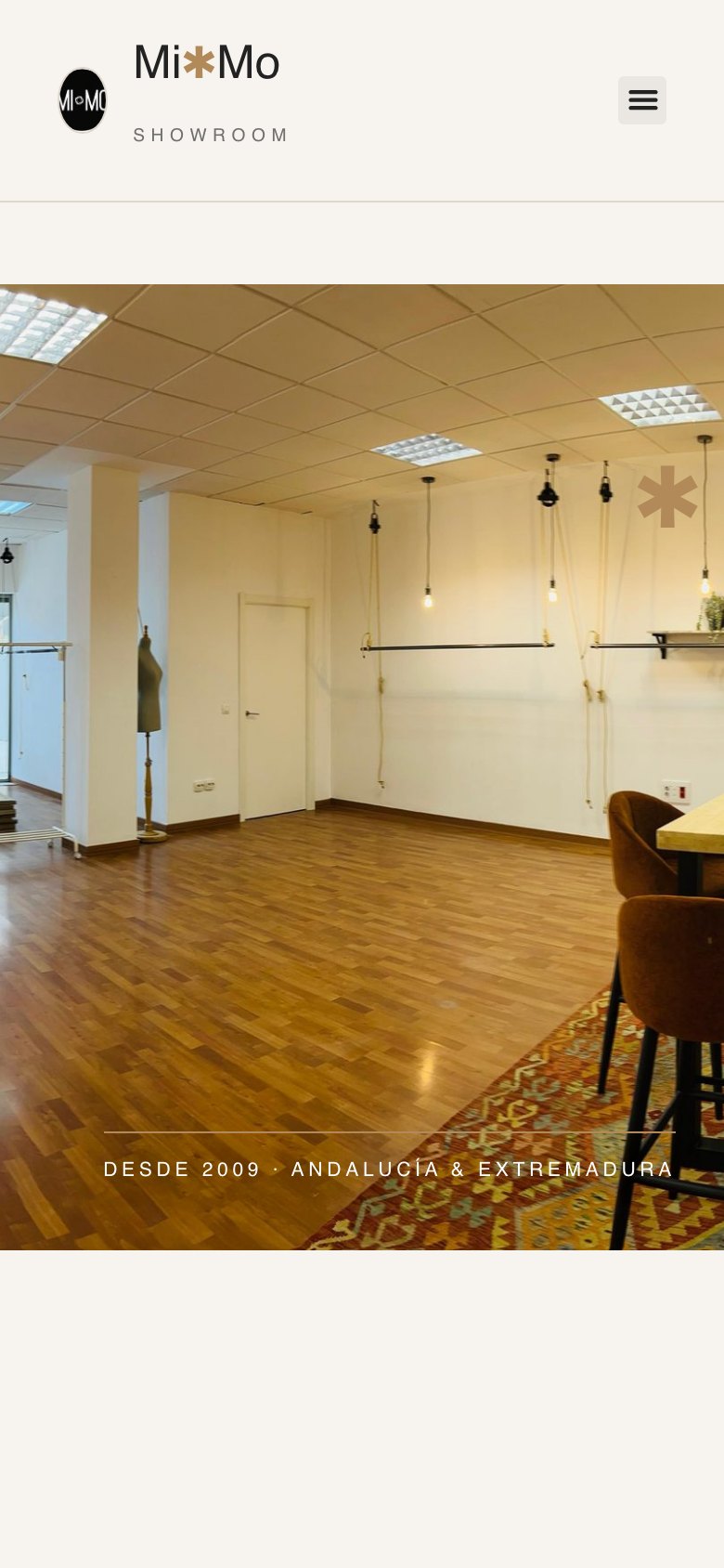 Mi*Mo Showroom en móvil