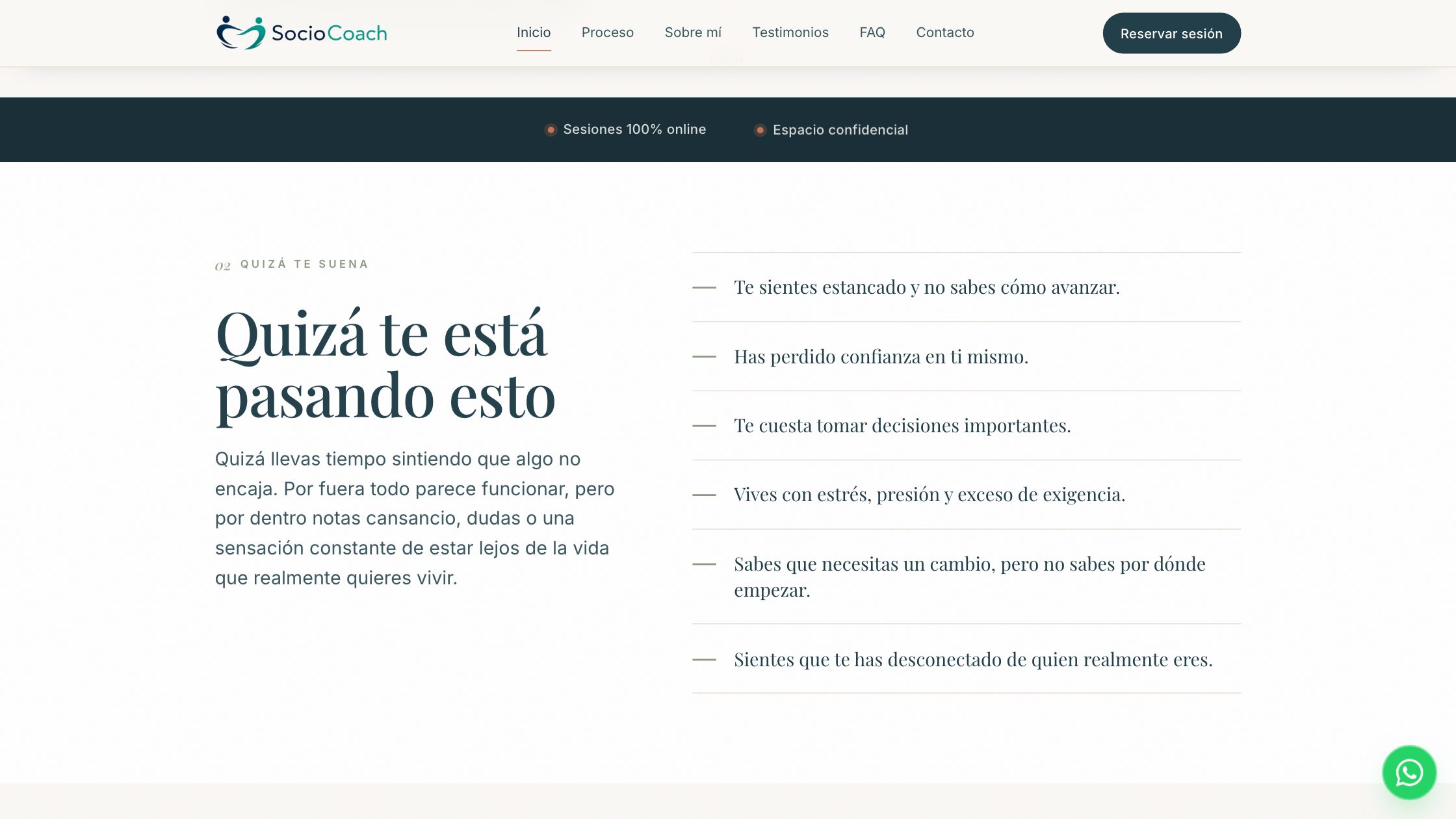 SocioCoach — vista del proyecto