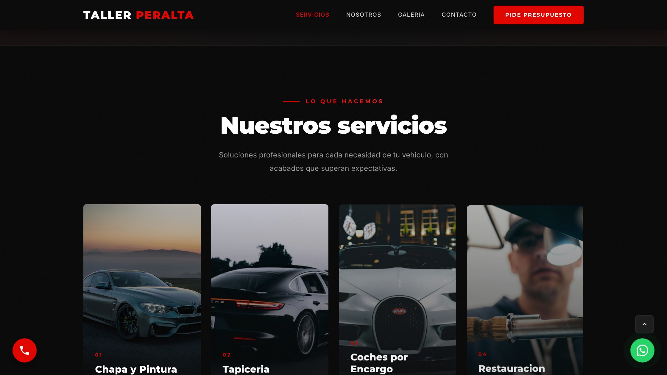 Taller Peralta — vista del proyecto