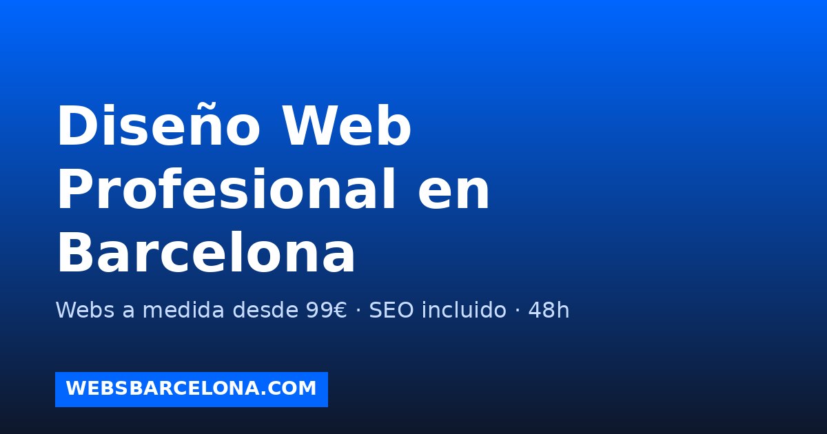 Agence web Barcelone